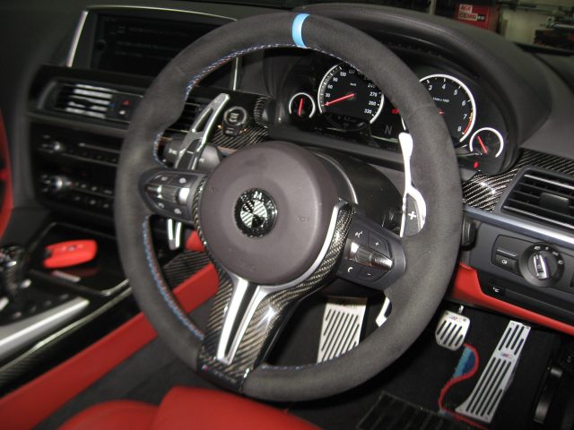 ＢＭＷ　Ｍ６クーペ（Ｆ１３）ステアリング交換