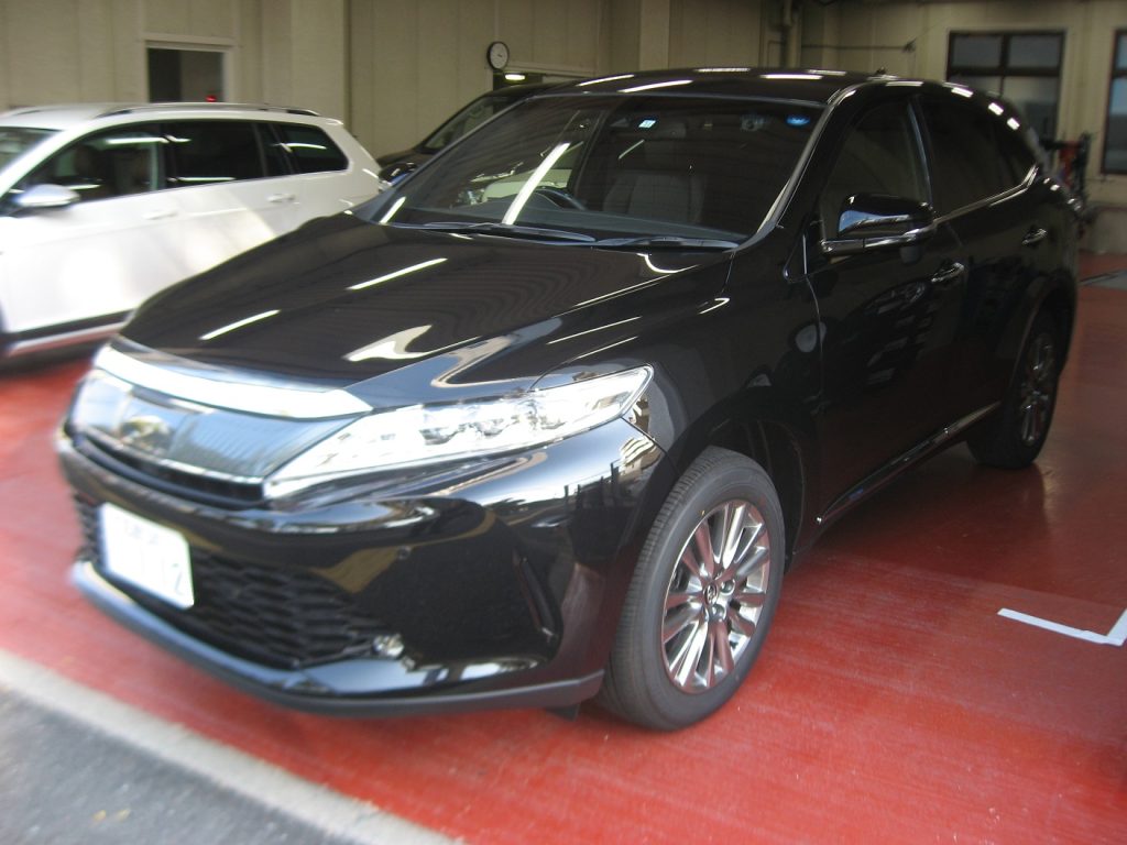 トヨタ ハリアー ＢＲＥＸドライブレコーダー取付  広島の自動車整備 