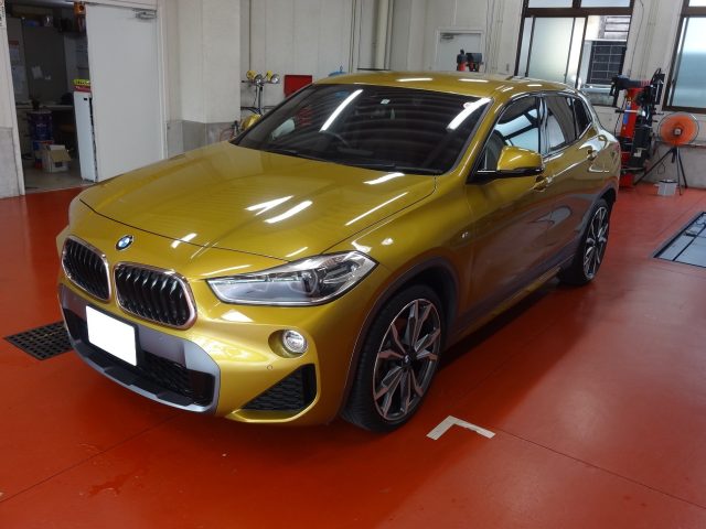 ＢＭＷ　Ｘ２（Ｆ３９）板金、塗装、ボディーコーティングメンテナンス作業