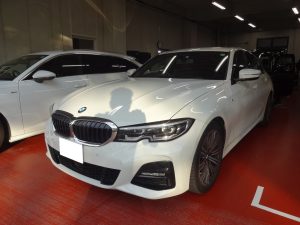 ｂｍｗ ３シリーズ ｇ２０ リアウインドウフィルム３面 広島の自動車整備 タイヤ交換 タイヤ預かりは S A