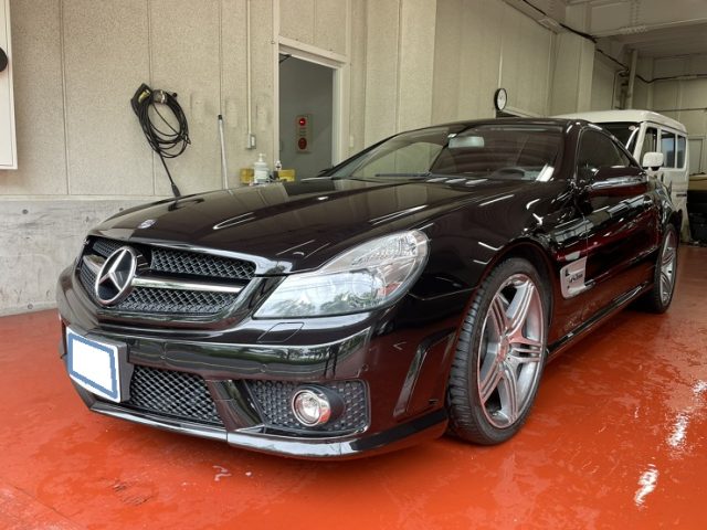 ＡＭＧ　ＳＬ６３（Ｒ２３０）　１年点検作業