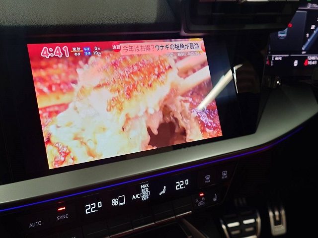 ＡＵＤＩ　Ｓ３（ＧＹ）セダン　ＴＶキャンセラー取付作業