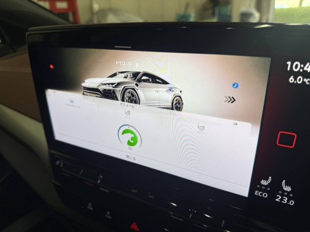 ＶＷ　ＩＤ４　ＭＡＸＨＡＵＳＴアクティブサウンド取付作業（日本初？）