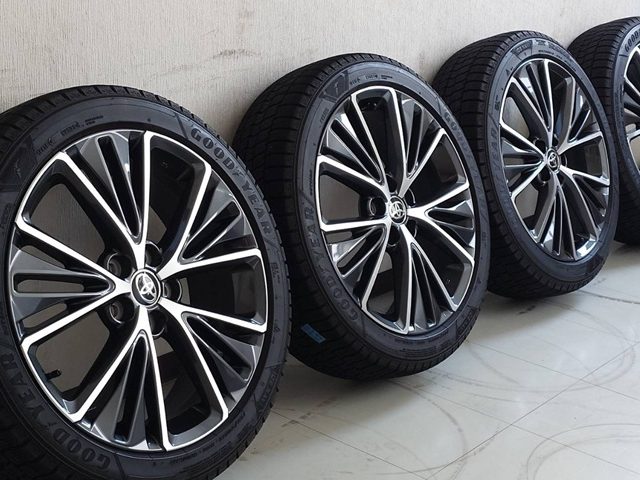 ホイールポリマーコーティング作業