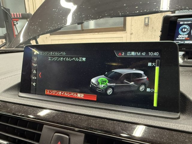 ＡＵＤＩ　Ｑ３（Ｆ３）＆ＢＭＷ　１１８ｉ（Ｆ２０）オイル交換＆エアコンガスクリーニング作業